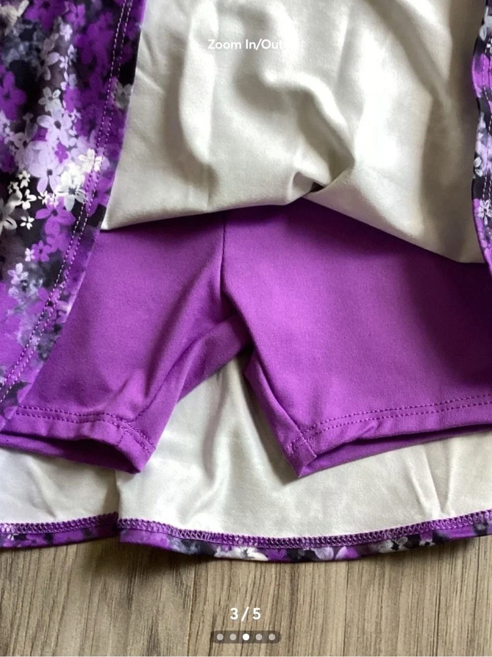 Toddler girl Nike crewneck & skort set size 3T(NWT) ~PRICE FIRM, NO OFFERS~ - Picture 3 of 5